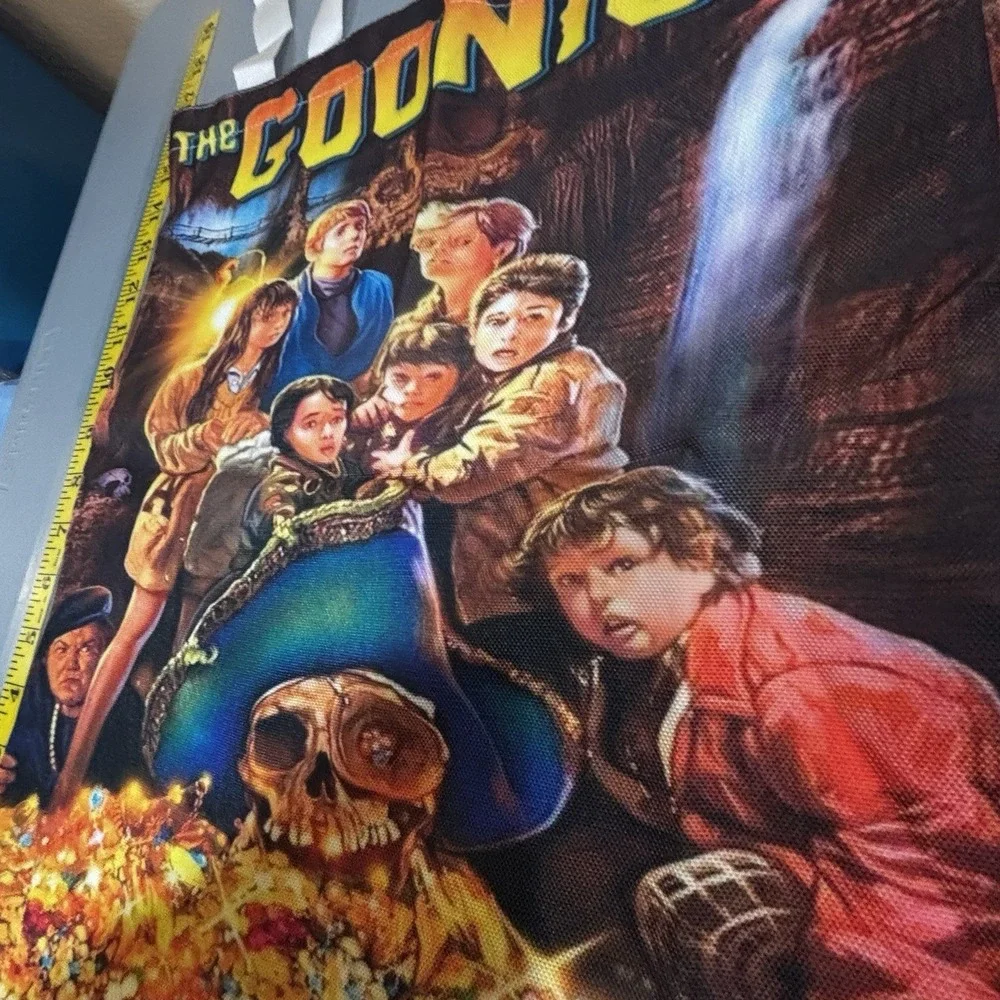 Goonies Movie Reusable Tote Bag Shopping Gift Grocery Travel Double Handles New